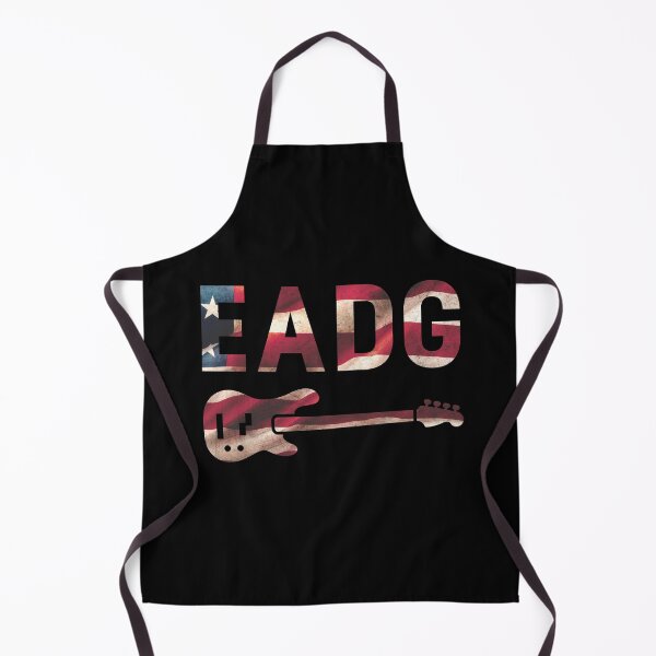 Item preview, Cool Electric Bass EADG Guitar Rock Music Player Gift designed and sold by biwdrawing.