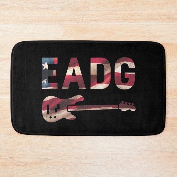 Artikelvorschau, Cooles E-Bass EADG Gitarre Rock Music Player Geschenk entworfen und verkauft von Bold Habit Co..