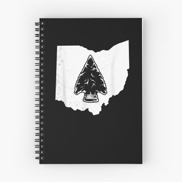 Item preview, Arrowhead Hunter Ohio Map Art Hunting Arrow Head Gifts designed and sold by vivanbess.