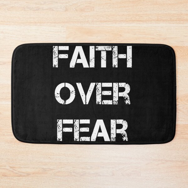 Item preview, Faith over Fear Men's gym workout Inspirational gift designed and sold by ZacharyMarcus.