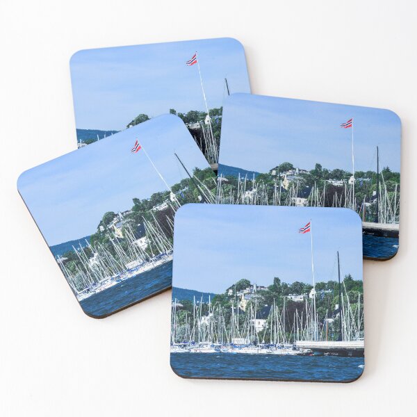 Item preview, Norway boats sea ocean designed and sold by nanaminhae.