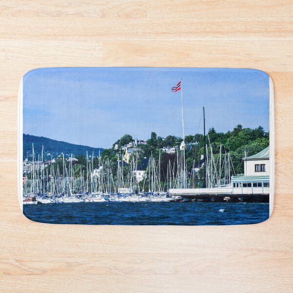 Item preview, Norway boats sea ocean designed and sold by nanaminhae.