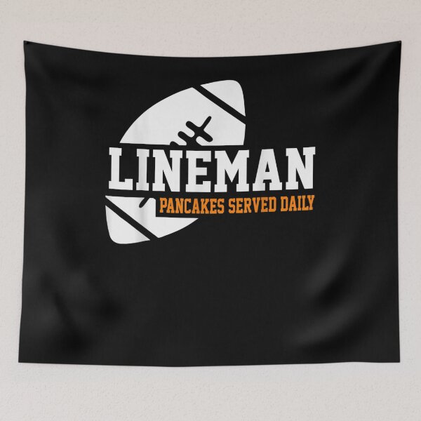Item preview, Lineman Pancakes Served Daily American Equip T designed and sold by vivanbess.