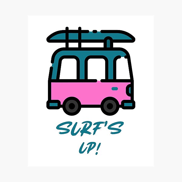 Item preview, Surf's up! designed and sold by DesignedBySnip.