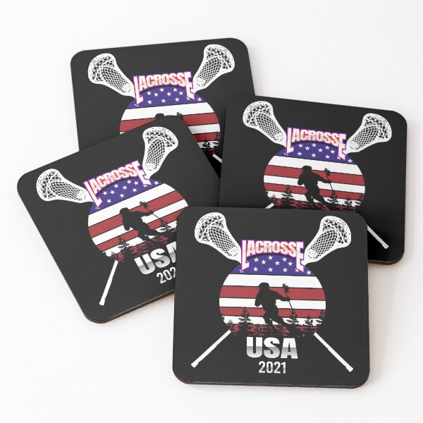 Item preview, Lacrosse USA American Flag designed and sold by DsignTByMason.