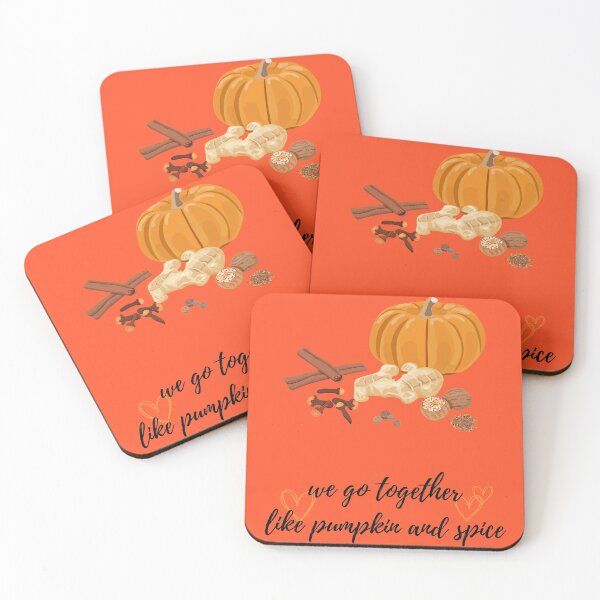 Item preview, We Go Together Like Pumpkin and Spice Cute Fall Design for Your Significant Other designed and sold by EndlessDoodles.