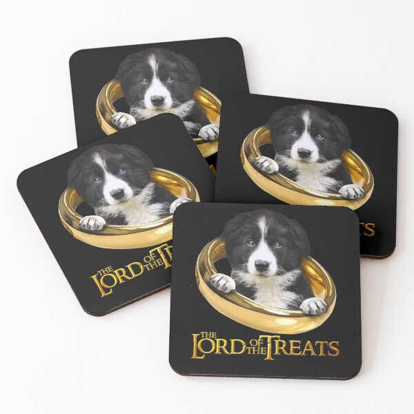 Item preview, Lord of the Treats - Funny Border Collie Puppy designed and sold by BrainlabStudios.
