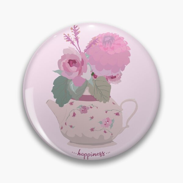 Artikelvorschau, Glück ist eine Teekanne voller Blumen entworfen und verkauft von MissBennett.