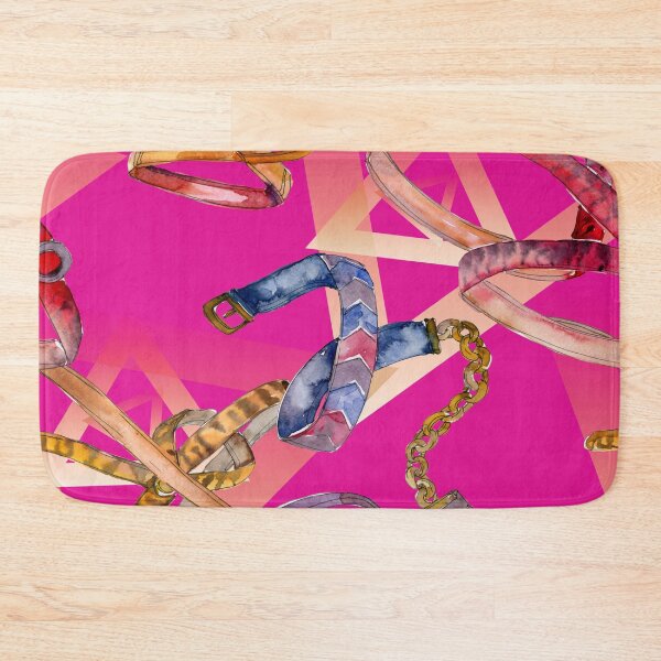 Item preview, Tangled Belts on Pink designed and sold by AlteredAtelier.