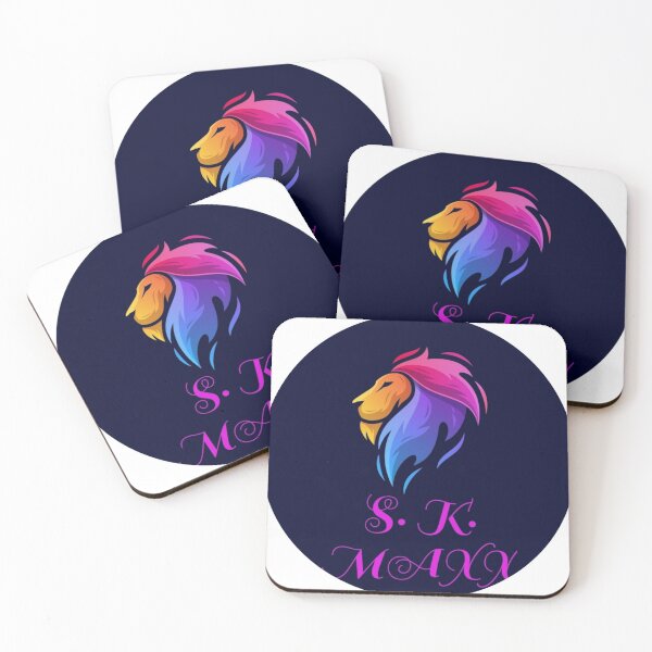 Item preview, Artistic multicolored jungle lion designed and sold by SKMAXX.