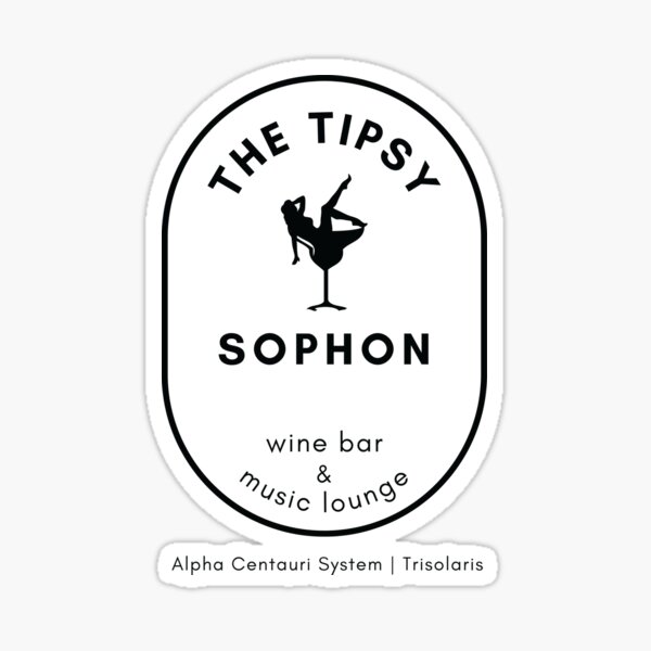 Item preview, The Tipsy Sophon Wine Bar designed and sold by Space99.