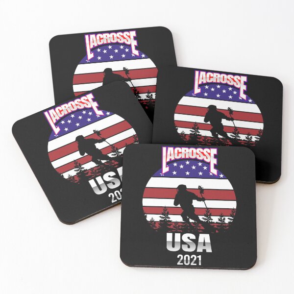 Item preview, Lacrosse USA American Flag designed and sold by DsignTByMason.