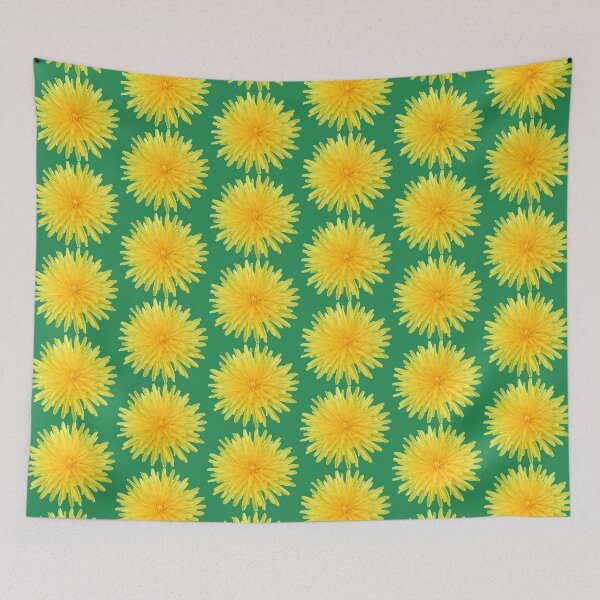 Item preview, Dandelion flower yellow flower designed and sold by AlinaOz.