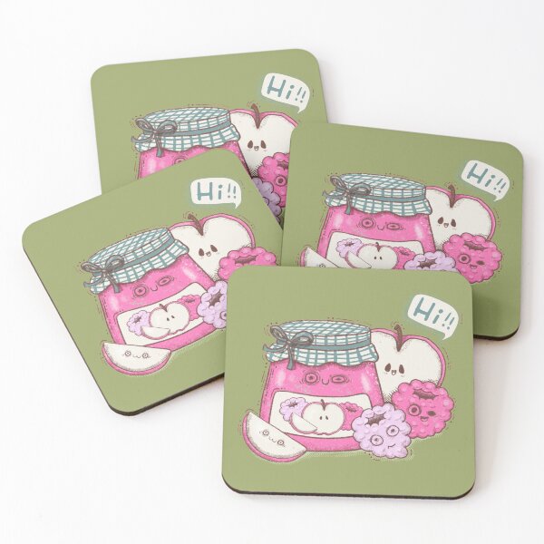 Item preview, Kawaii Jam and Fruit with no background designed and sold by kawaiitash.
