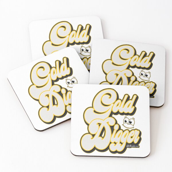 Item preview,  Gold Digger Fun Word Art designed and sold by WLHmedia.com .