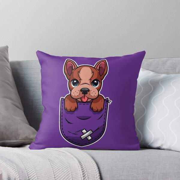 Item preview, Dog in Purple Pocket designed and sold by MHabeeb.