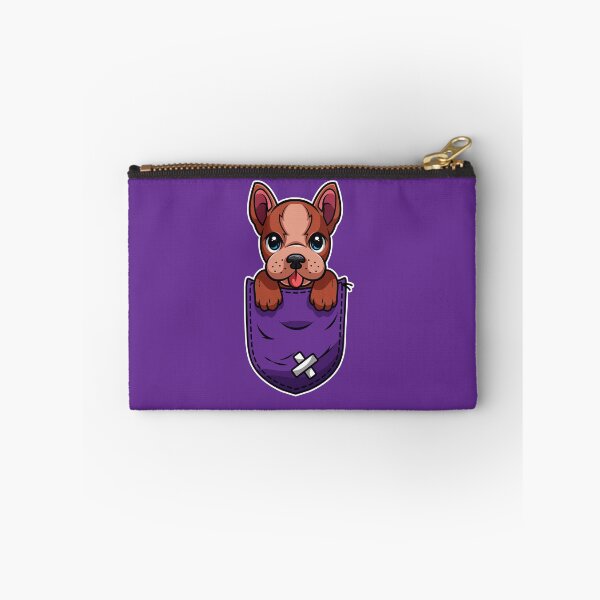 Item preview, Dog in Purple Pocket designed and sold by MHabeeb.