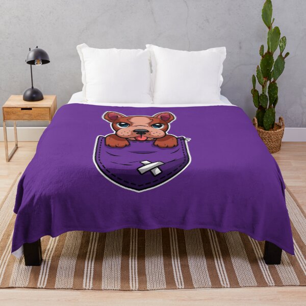 Item preview, Dog in Purple Pocket designed and sold by MHabeeb.