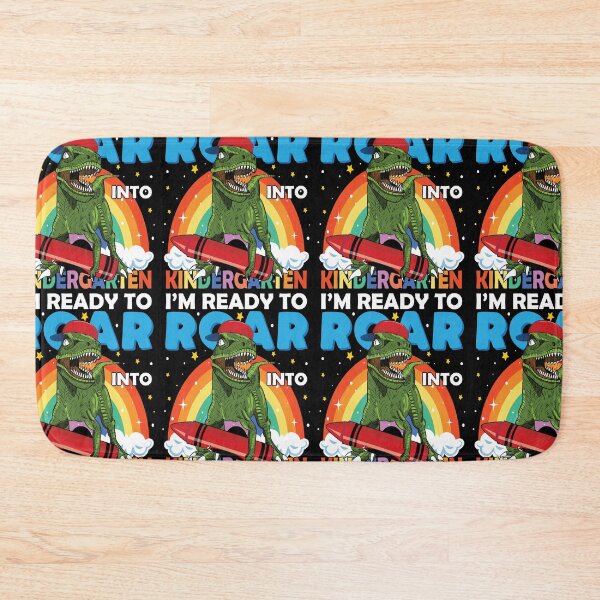 Item preview, I'm Ready To Roar Into Kindergarten | Funny Dinosaur Back To School designed and sold by GravitiTees.