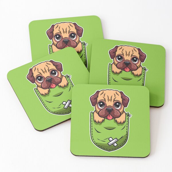 Item preview, Dog in Green Pocket designed and sold by MHabeeb.