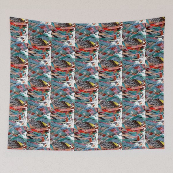 Item preview, May Pole Rag Tie designed and sold by TeaFairy Art.