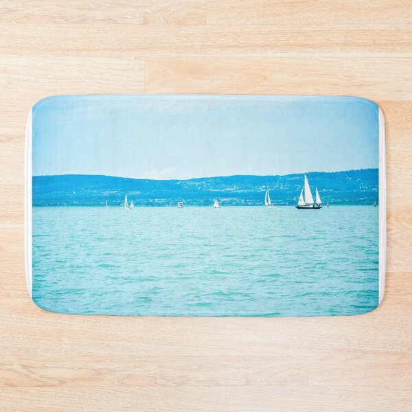 Item preview, Blue Balaton lake Hungary Sailing designed and sold by nanaminhae.