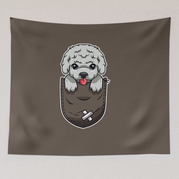Item preview, Dog in Brown Pocket designed and sold by MHabeeb.