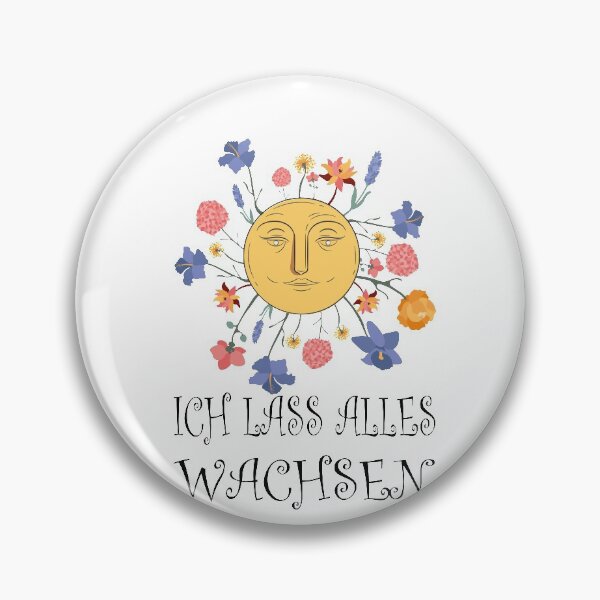 Artikelvorschau, Permakultur Mischkultur Blumensonne Ich lass alles wachsen entworfen und verkauft von PaulPolygonart.