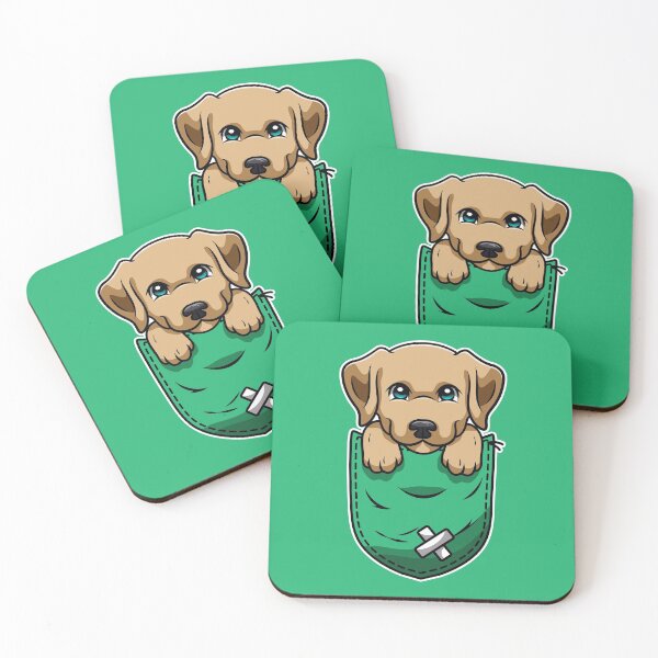 Item preview, Dog in Green Pocket designed and sold by MHabeeb.