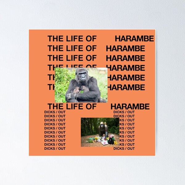 Item preview, The Life of Harambe designed and sold by westonoconnor.