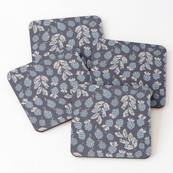 Item preview, Berry Picking Blue designed and sold by Sandee ..