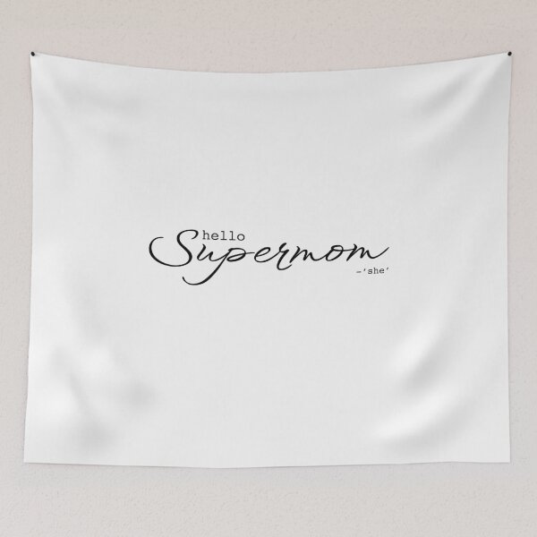 Item preview, Hello supermom designed and sold by Ayujinar.
