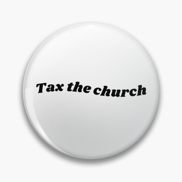 Item preview, Tax the Church Sticker | anarchy gothic alternative emo liberal leftist 70's style type design typographic designed and sold by gothicmom.