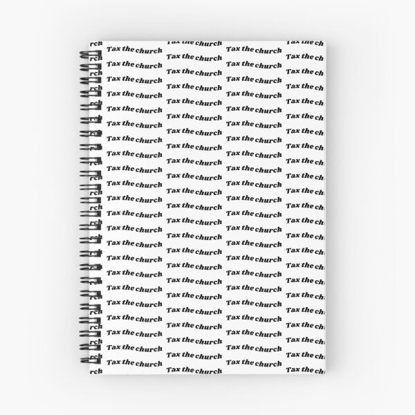 Artikelvorschau, Die Kirche besteuern Sticker | Anarchie Gothic Alternative Emo Liberaler Linker Stil der 70er Jahre Typ Design typografisch entworfen und verkauft von gothicmom.