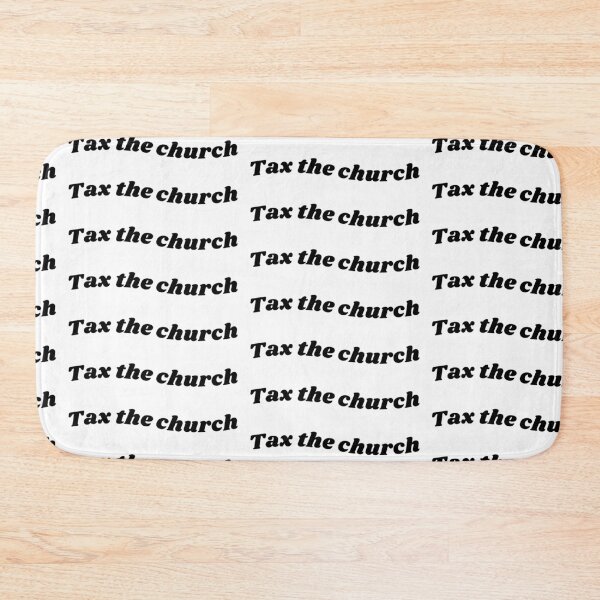 Item preview, Tax the Church Sticker | anarchy gothic alternative emo liberal leftist 70's style type design typographic designed and sold by gothicmom.
