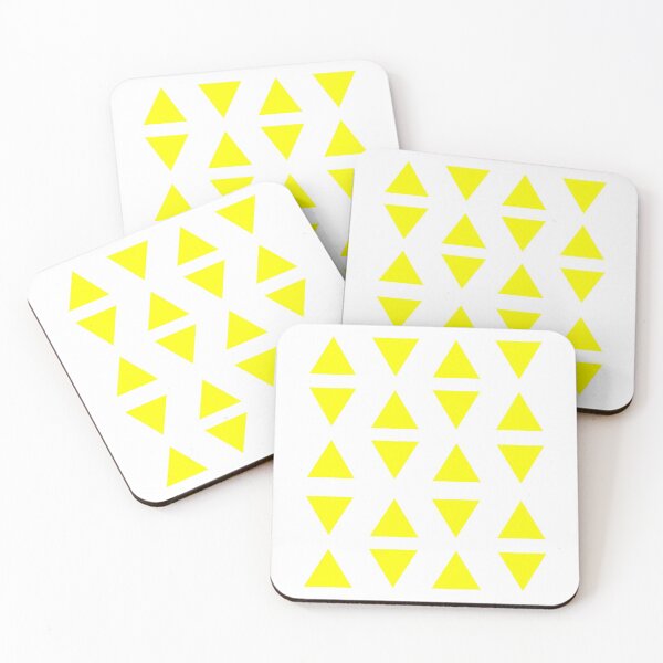 Item preview, YELLOW TRIANGLES (Pattern) designed and sold by PSheekey.