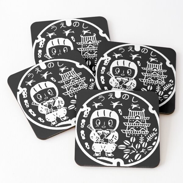Item preview, Ninja on manhole in Japan designed and sold by mattraski.