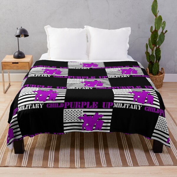 Item preview, Military Child Month Purple Up American Flag designed and sold by Flessner97.