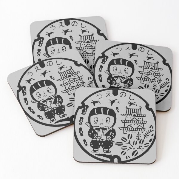 Item preview, Ninja on manhole in Japan designed and sold by mattraski.
