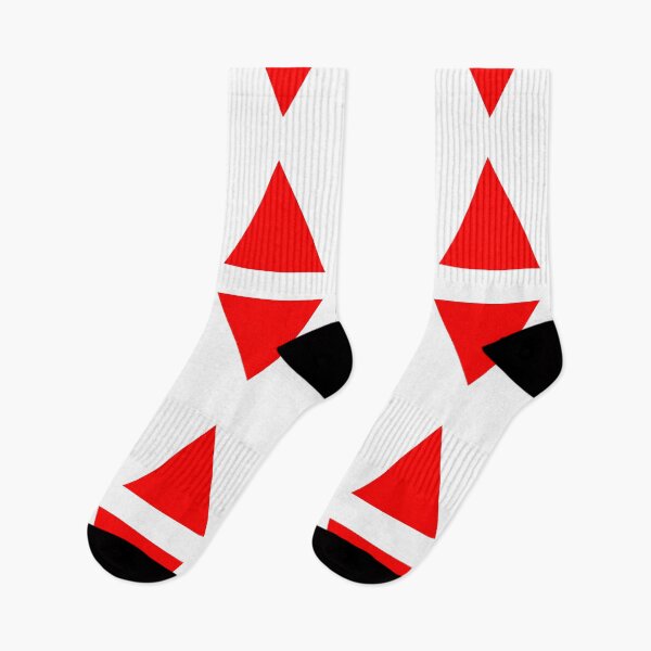 Item preview, RED TRIANGLES (Pattern) designed and sold by PSheekey.