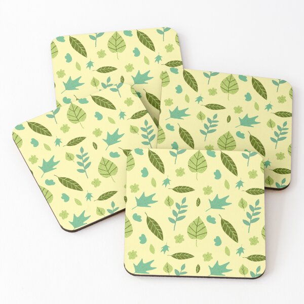Aperçu de l'œuvre Motif de feuilles vertes créée et vendue par offtza.