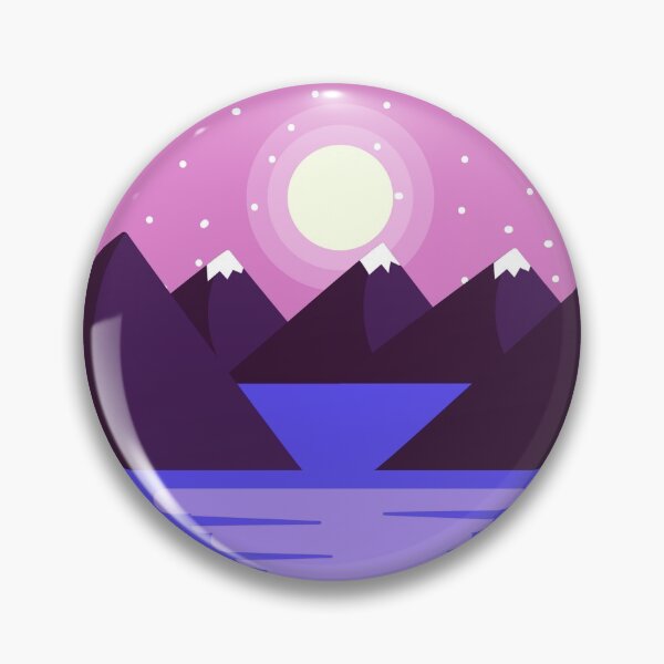 Item preview, Landscape Night with Lake designed and sold by DMJPRINT.