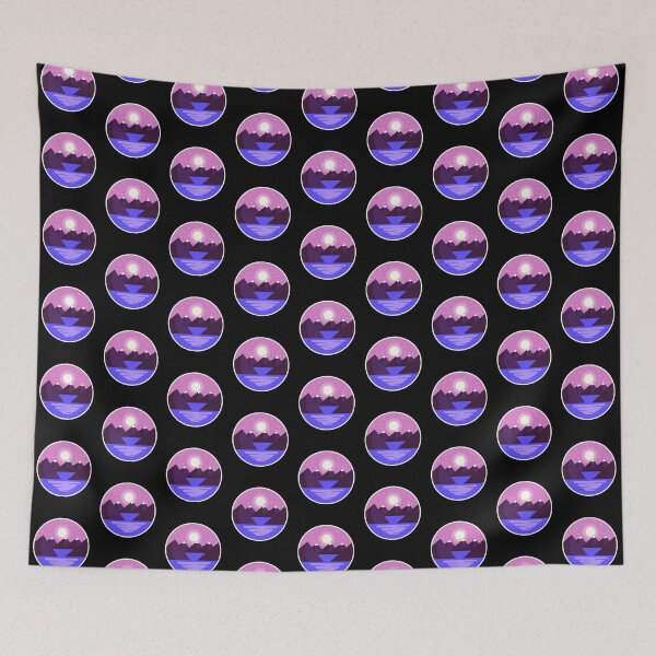 Item preview, Landscape Night with Lake designed and sold by DMJPRINT.