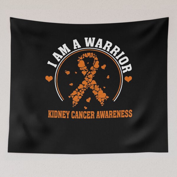 Item preview, I'm a Kidney Cancer Warrior, Kidney Cancer Awareness Gift for Kidney Cancer Warrior Survivor, Orange Ribbon Gift designed and sold by CapitalDesignss.
