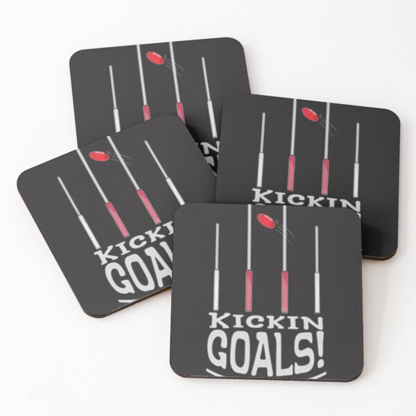 Item preview, Kickin Goals AFL Quote (Inverted) designed and sold by WalkerBeatonk.