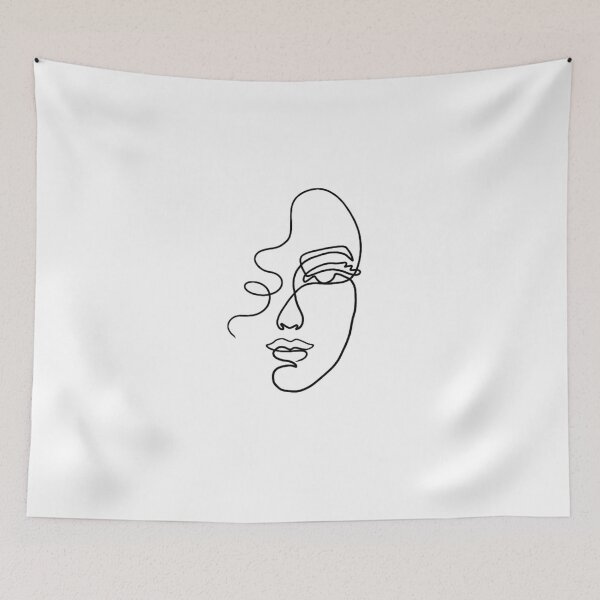 Item preview, One line face art designed and sold by Mywaytothehigh.