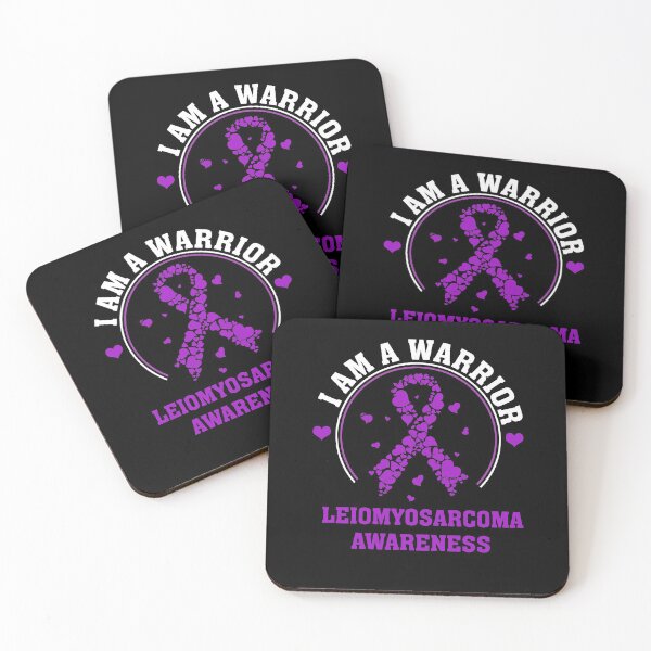 Item preview, I'm a Leiomyosarcoma Warrior, Leiomyosarcoma Awareness Gift for Leiomyosarcoma Warrior Survivor, Purple Ribbon Gift designed and sold by CapitalDesignss.