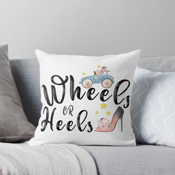 Item preview, Wheels Or Heels Classic T-Shirt designed and sold by sandra3291.
