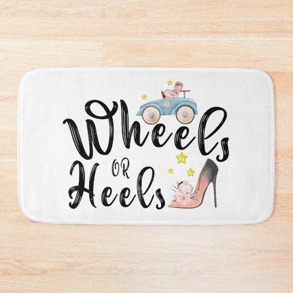 Item preview, Wheels Or Heels Classic T-Shirt designed and sold by sandra3291.