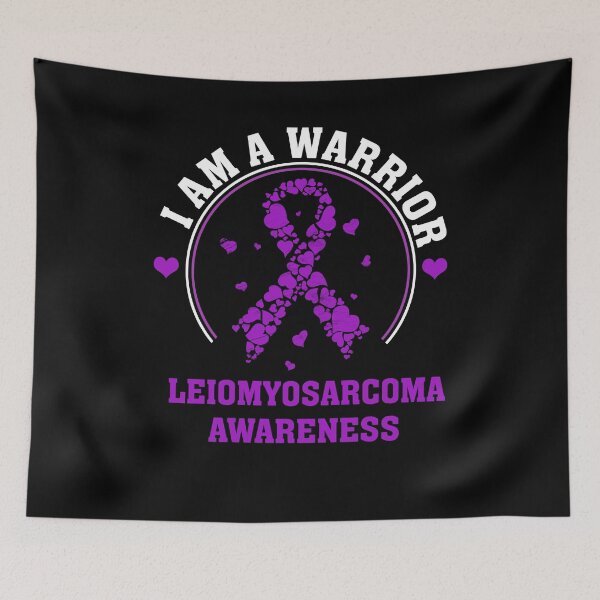 Item preview, I'm a Leiomyosarcoma Warrior, Leiomyosarcoma Awareness Gift for Leiomyosarcoma Warrior Survivor, Purple Ribbon Gift designed and sold by CapitalDesignss.